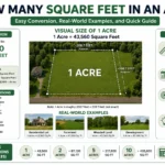 how many square feet in an acre