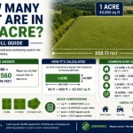 how many feet are in an acre