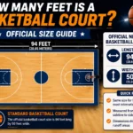 how many feet is a basketball court?