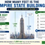 how many feet is the empire state building