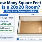 How Many Square Feet Is a 20x20 Room? Easy Area Calculation Guide