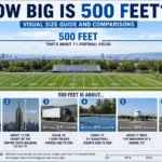 how big is 500 feet