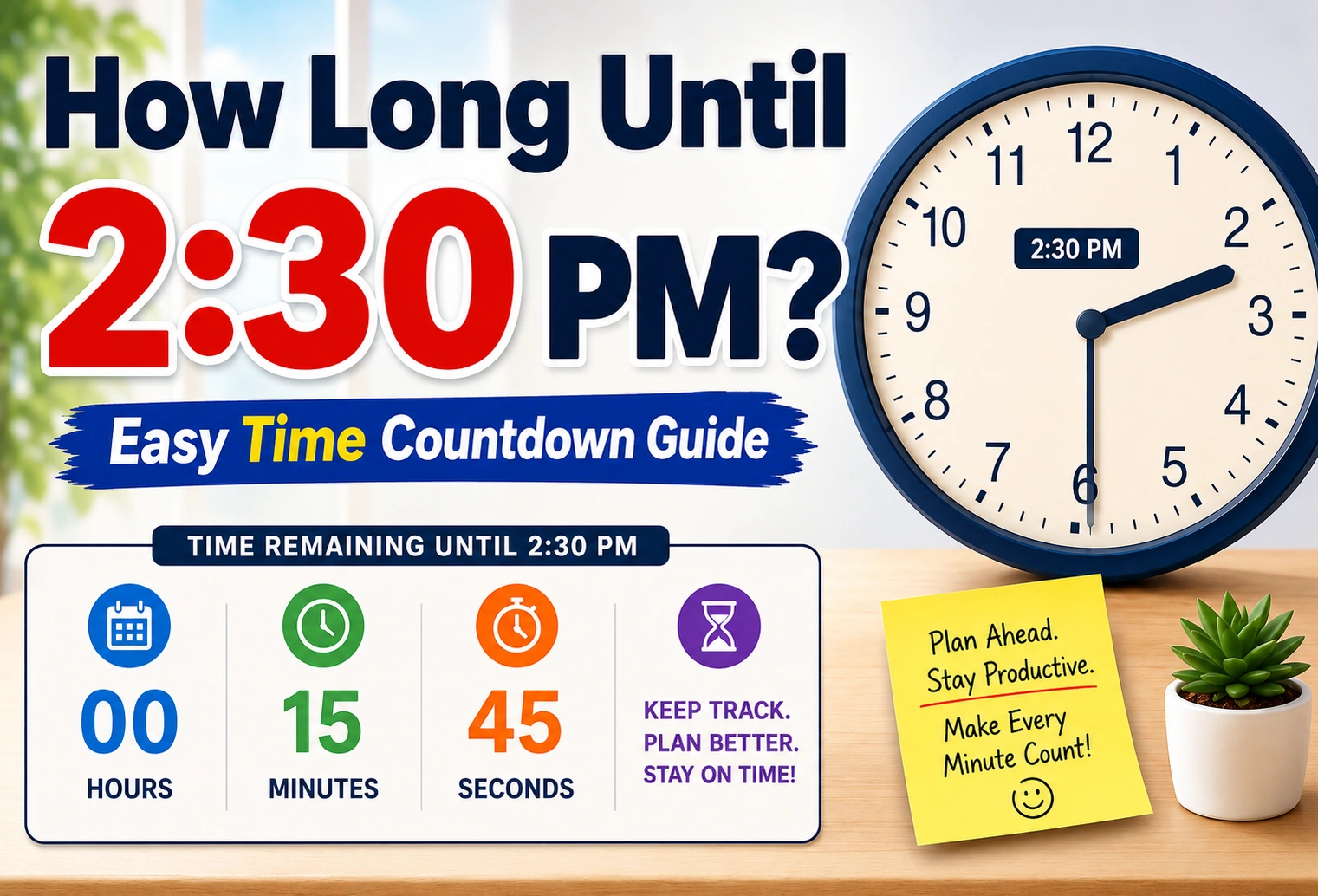 how long until 230 PM