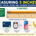 measuring 5 inches