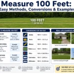 measure 100 feet