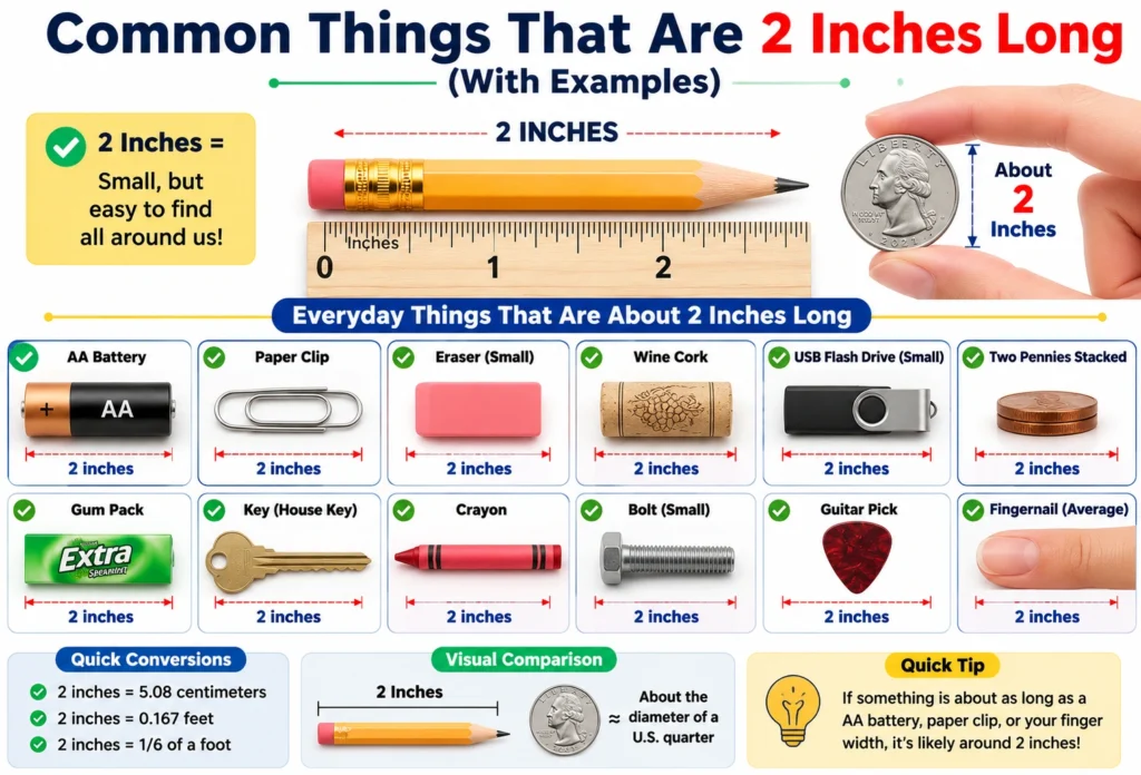 things that are 2 inches
