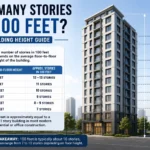 how many stories is 100 feet
