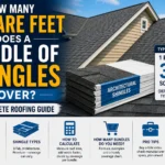 how many square feet does a bundle of shingles cover