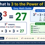 what is 3 to the power of 3