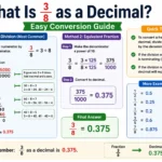 What Is 3/8 as a Decimal? Easy Conversion Guide
