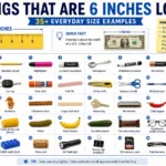 things that are 6 inches long