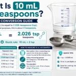 what is 10 mL in teaspoons