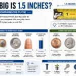 how big is 1 5 inches