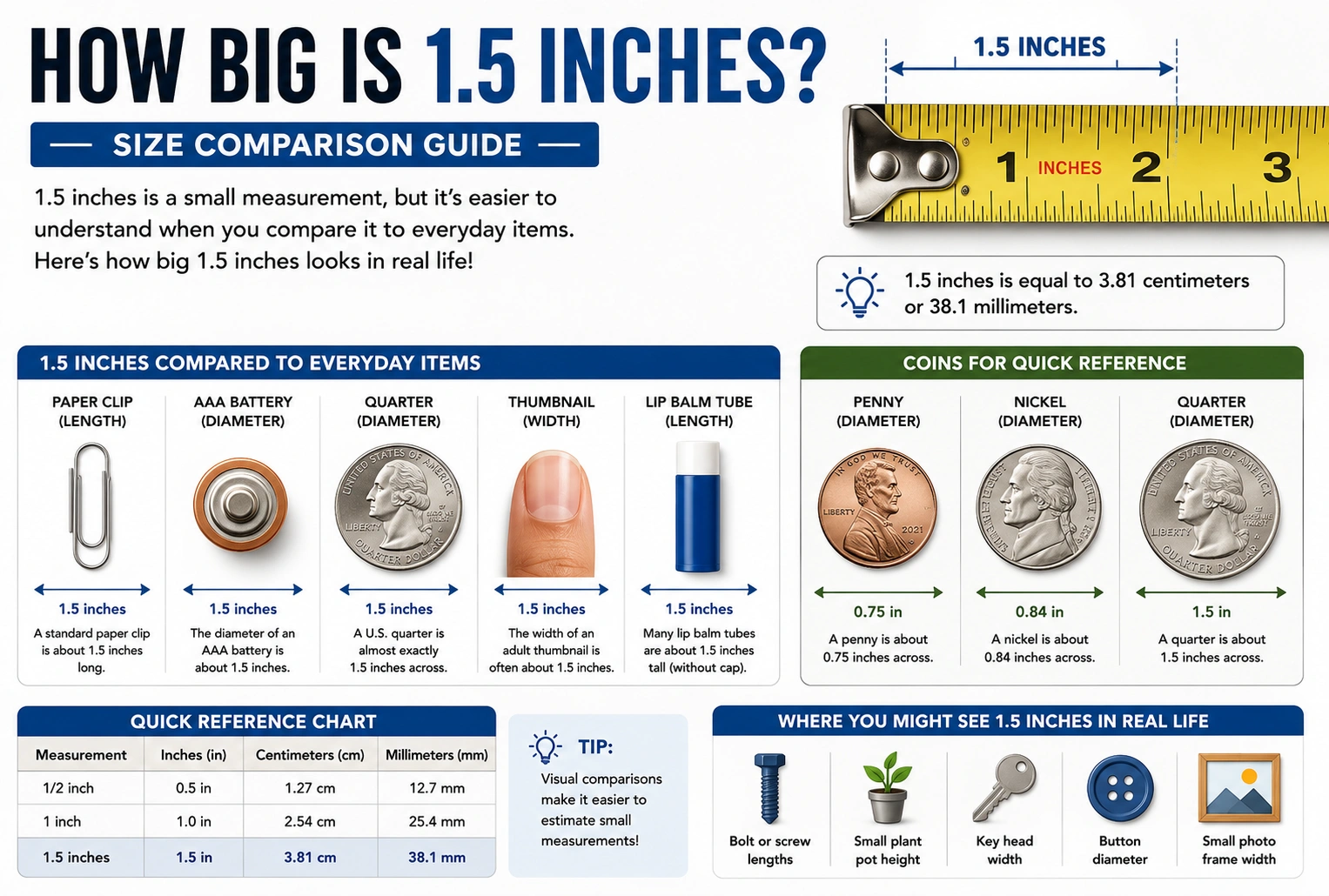 how big is 1 5 inches