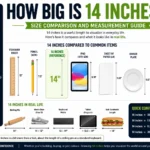 how big 14 inches is