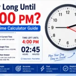 how long until 4:00 PM