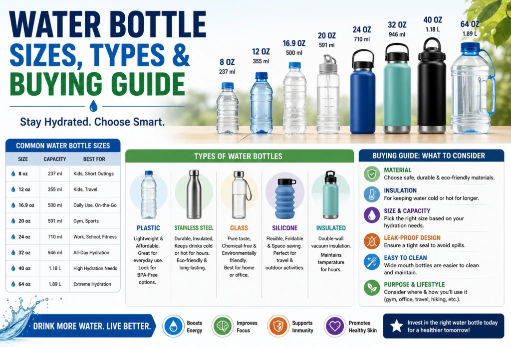 water bottle