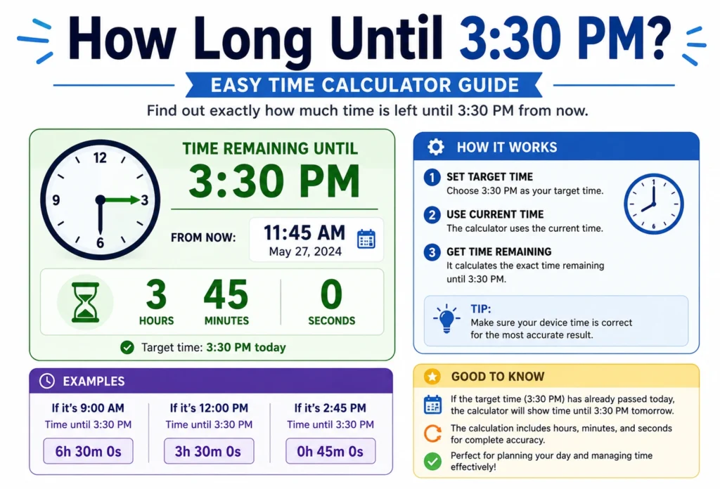 how long until 330 pm