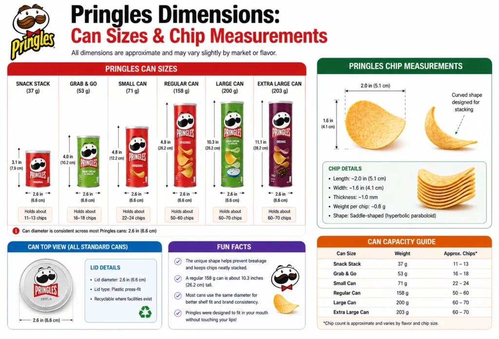 pringles dimensions