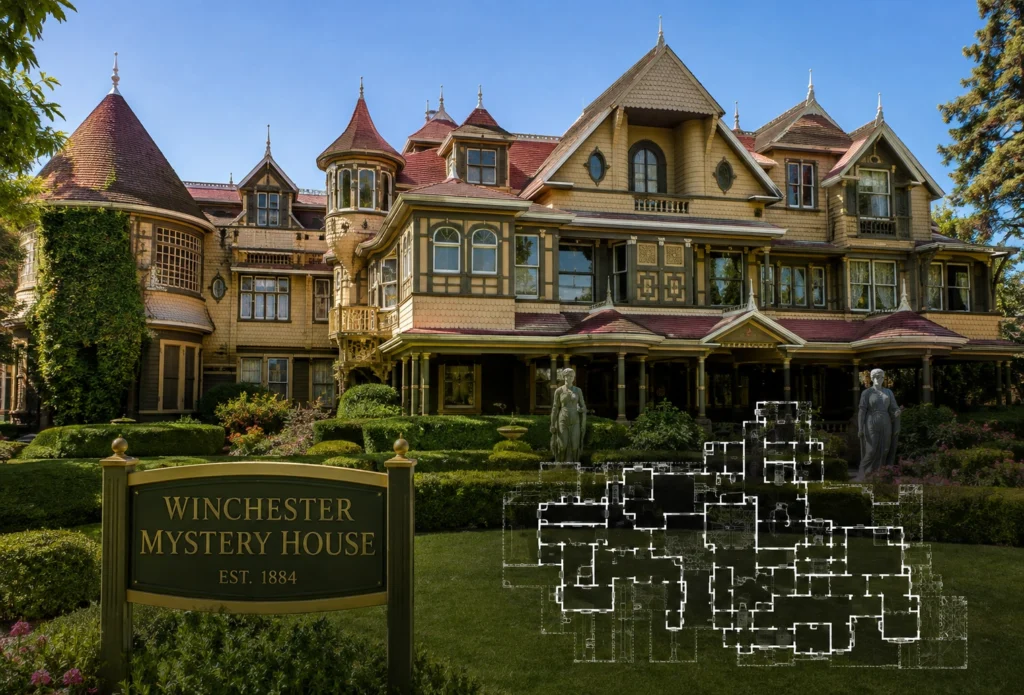 How Many Square Feet Is the Winchester House