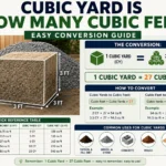 Cubic Yard Is How Many Cubic Feet