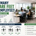 How Many Square Feet Per Employee
