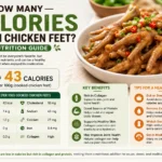 how many calories in chicken feet