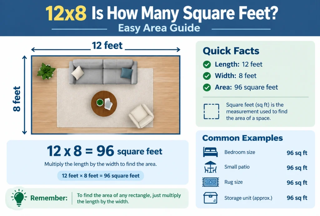 12x8 Is How Many Square Feet
