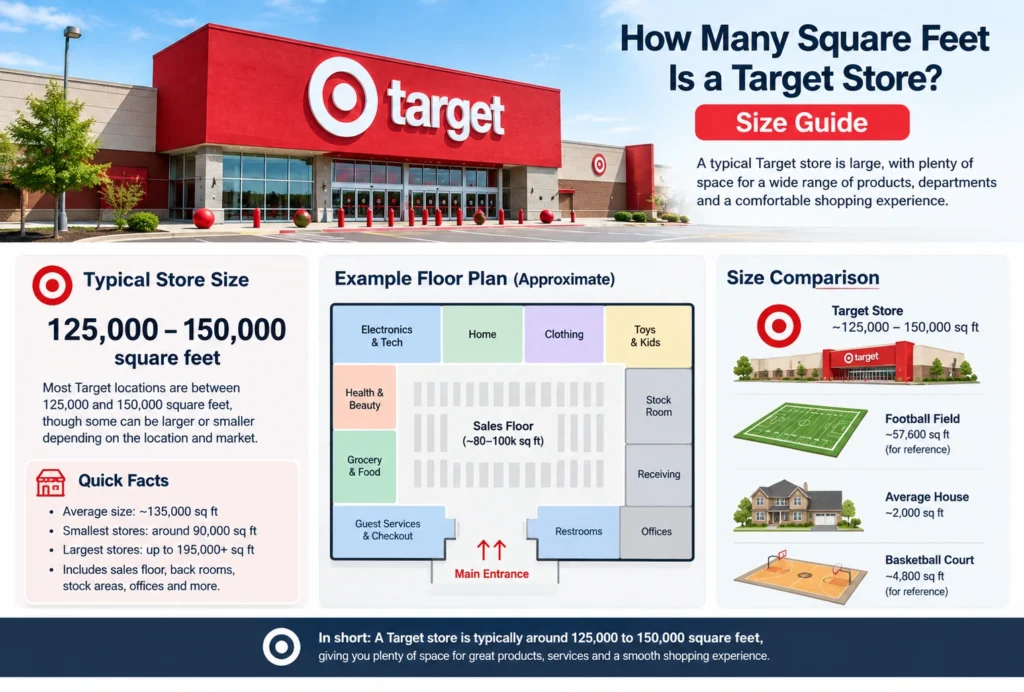 How Many Square Feet Is a Target Store