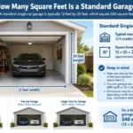 How Many Square Feet Is a Standard Garage