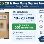 10 x 20 Is How Many Square Feet