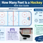 how many feet is a hockey rink