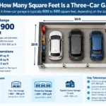 How Many Square Feet Is a Three-Car Garage